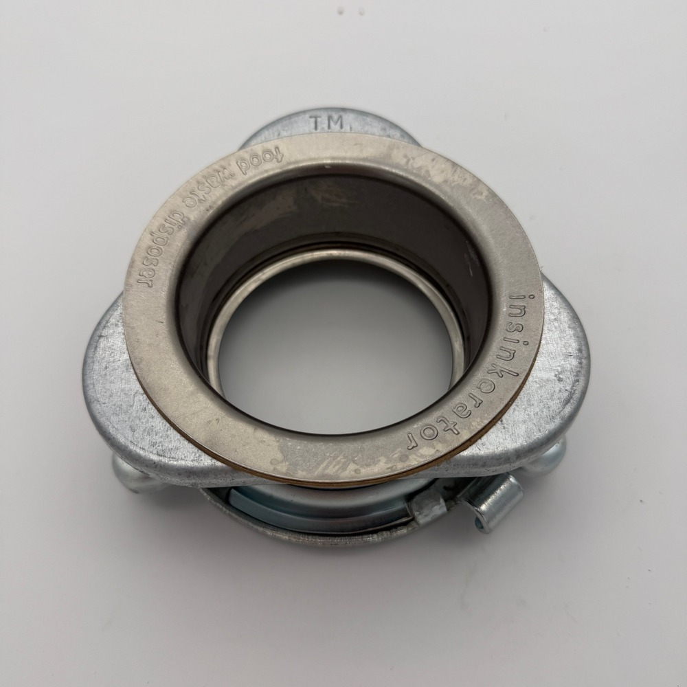 InSinkErator Quick Lock Sink Flange and Mounting Assembly Stainless Steel 3-Bolt